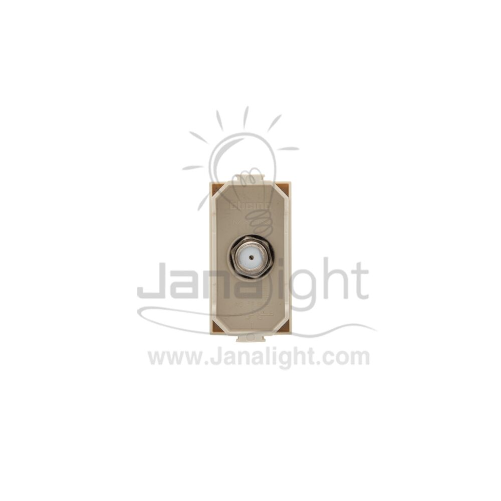 بريزة دش ماتكس بيج A5173DFE مصري beige TV Socket matix edge